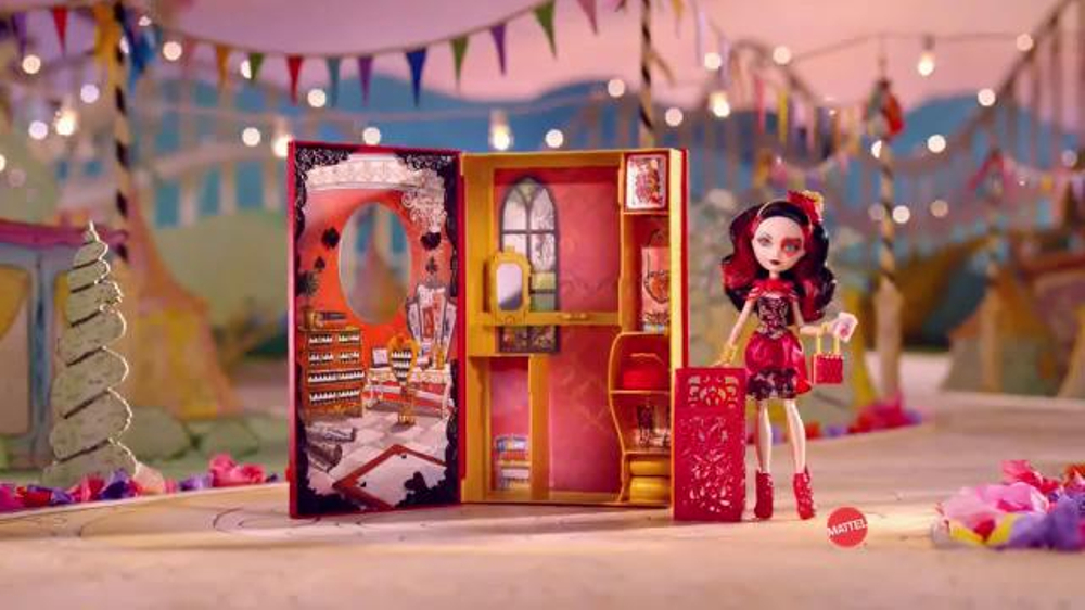 Ever After High Spring Unsprung Lizzie Hearts TV Commercial, 'Storybook Dorm' - iSpot.tv