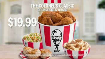KFC Colonel's Classic TV Spot, 'It's Back: $19.99' - iSpot