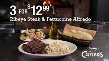 Johnny Carino&rsquo;s Italian 3 for $12.99 TV Spot, &lsquo;Ribeye Steak and 