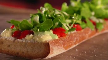 Panera Bread Toasted Baguettes TV Spot, 'Green Goddess Caprese Melt:  Freshly Prepared' - iSpot