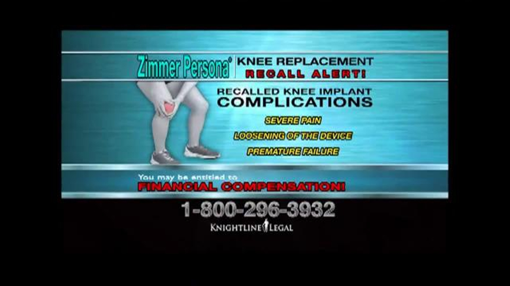 Pulaski Law Firm >> Knightline Legal TV Commercial, 'Zimmer Persona Alert ... Pulaski Law Firm >> Knightline Legal TV Commercial, 'Zimmer Persona Alert ...