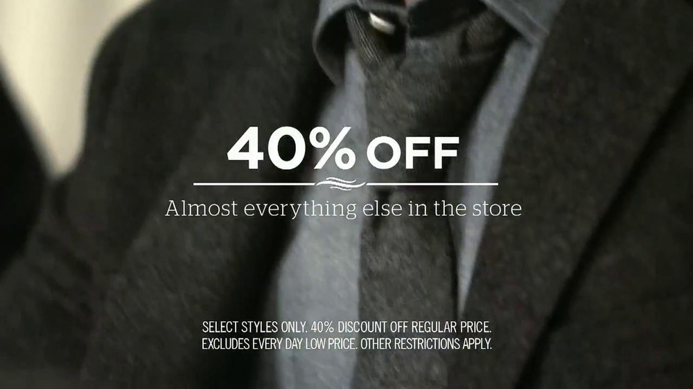 Men's Wearhouse Sale of the Season TV Spot iSpot.tv