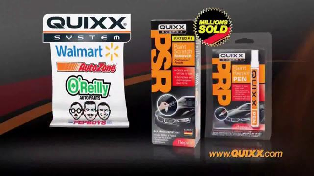 Quixx Scratch Remover Kit TV Commercial, 'Scratches' iSpot.tv