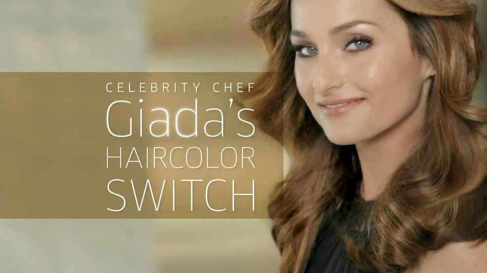Clairol TV Commercial, 'Color Switch' Featuring Giada De Laurentiis