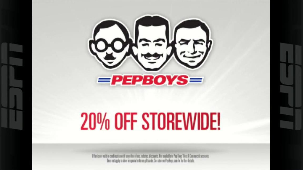 PepBoys 20 Off Storewide Sale TV Spot iSpot.tv