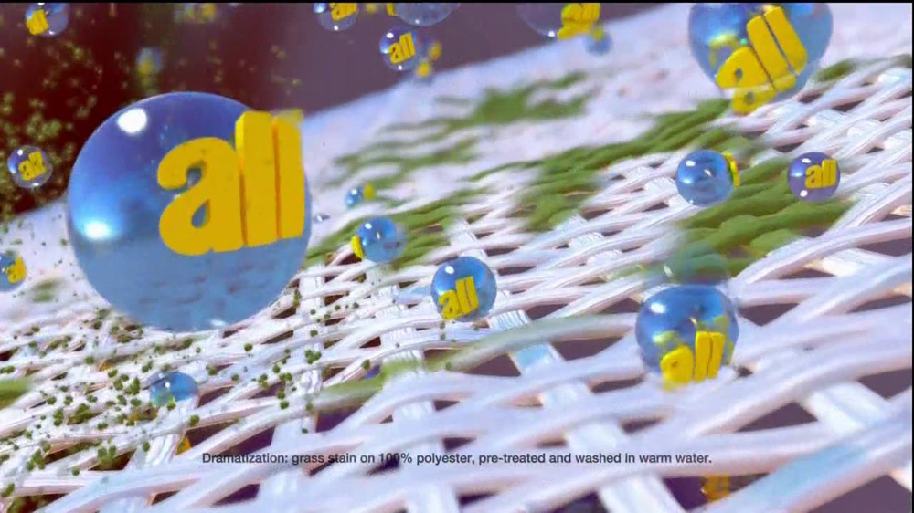 All Laundry Detergent Stainlifter InWash PreTreaters TV Commercial