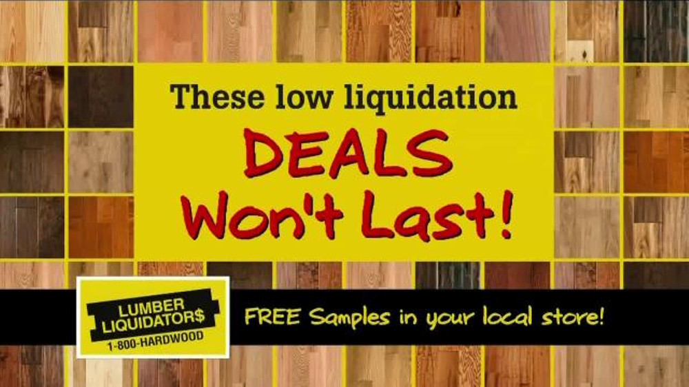 Lumber Liquidators Laminate & Vinyl Flooring Sale TV Spot iSpot.tv