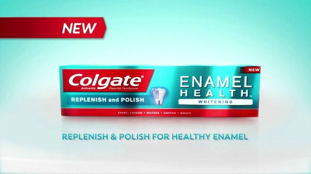 Colgate Enamel Health Toothpaste TV Commercial, 'Line of Defense' Ft