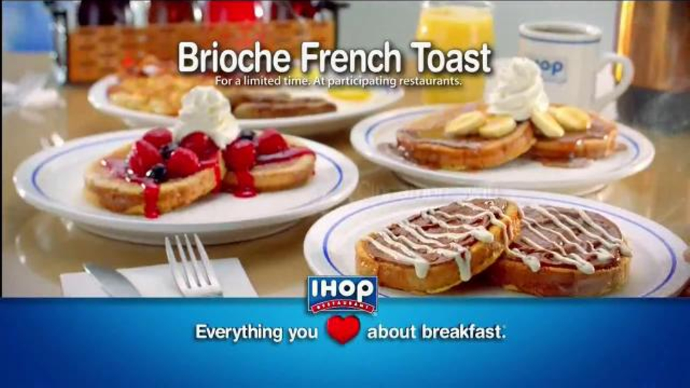IHOP Cinnamon Swirl Brioche French Toast TV Spot iSpot.tv