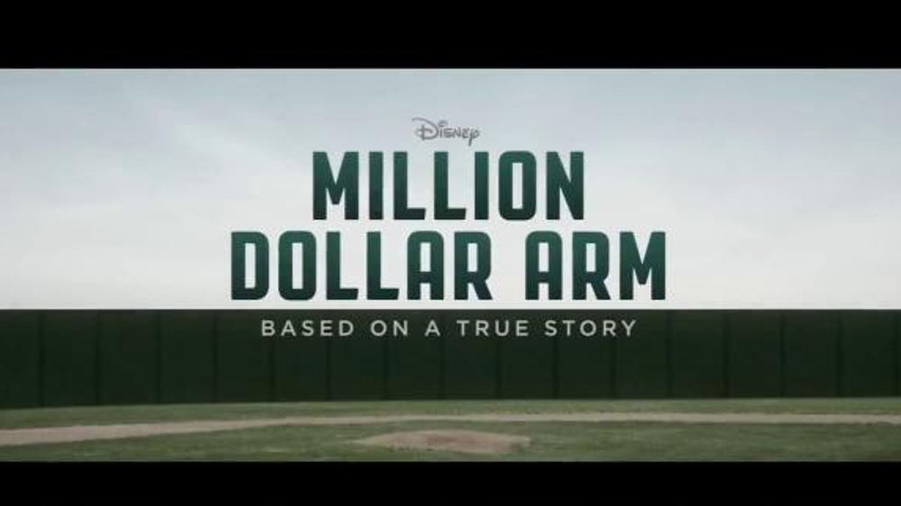 Million Dollar Arm TV Movie Trailer iSpot.tv