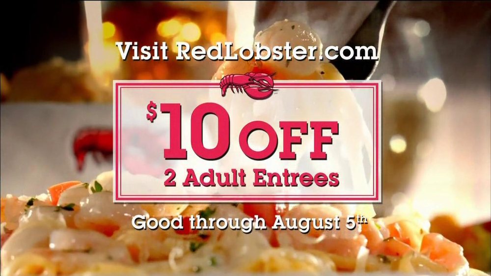 Red lobster $10 coupon offer