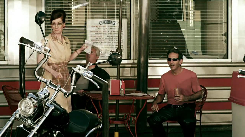 GEICO Motorcycle Money Man TV Commercial, Driving Through - iSpot.tv