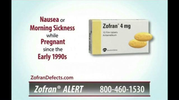 Zofran Birth Defects Commercial