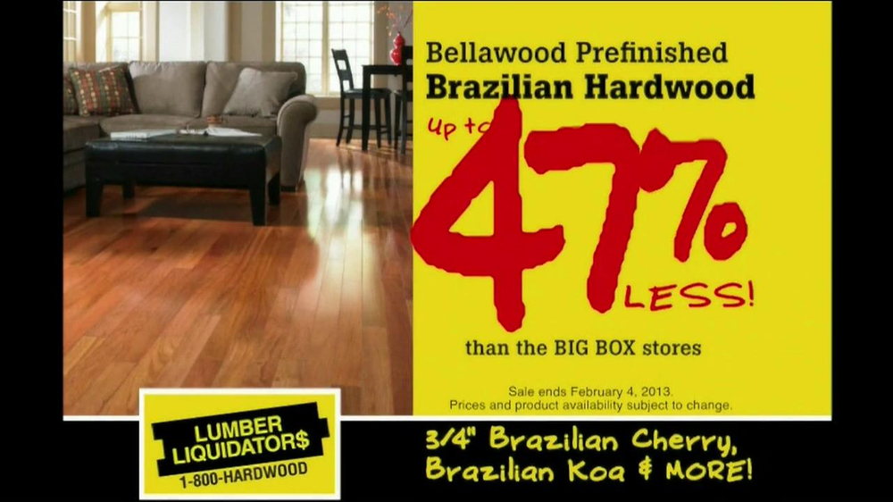 Lumber Liquidators Hardwood Flooring Sale TV Commercial iSpot.tv