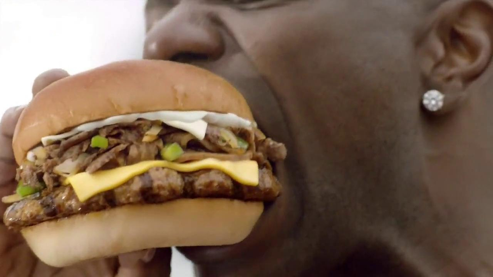 Carl's Jr. Philly Cheesesteak Burger TV Commercial Featuring Terrell