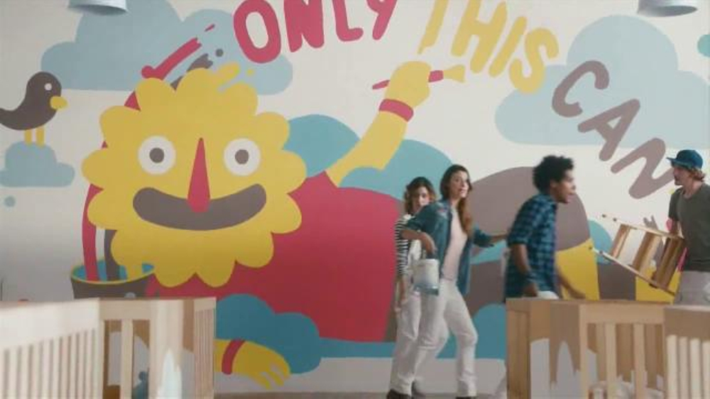 Benjamin Moore Natura TV Spot, 'Paint Safe Enough for Your Family