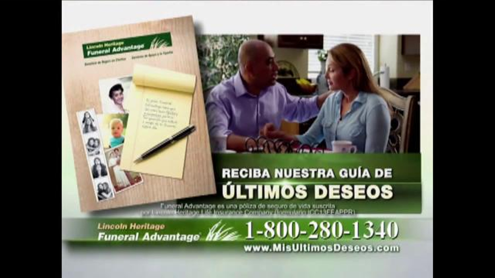 Lincoln Heritage Funeral Advantage TV Commercial, 'El Futuro' iSpot.tv
