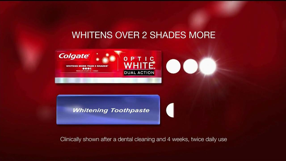 Colgate Optic White Dual Action TV Commercial, 'Accessories' iSpot.tv