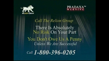 Pulaski Law Firm >> Relion Group TV Commercial, 'Pradaxa Warning' - iSpot.tv Pulaski Law Firm >> Relion Group TV Commercial, 'Pradaxa Warning' - iSpot.tv