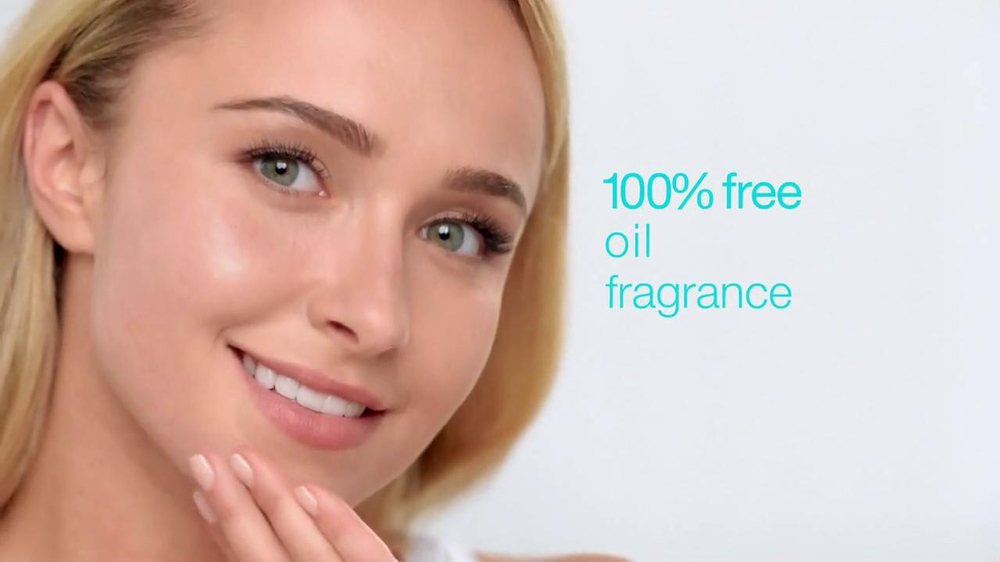 Neutrogena Oil-Free Moisture TV Commercial Featuring Hayden Panettiere