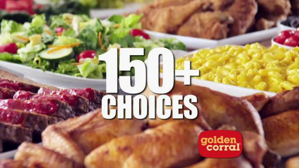 Golden Corral TV Commercial, 'Bigger & Better Dinner Buffet' iSpot.tv