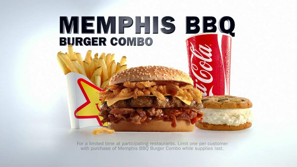 Carl's Jr Memphis BBQ Burger TV Commercial, 'Host a BBQ in Your Mouth' iSpot.tv