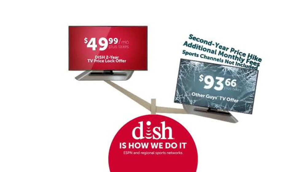 Dish Network TwoYear TV Price Lock TV Commercial, 'Dish Is How We Do It' iSpot.tv