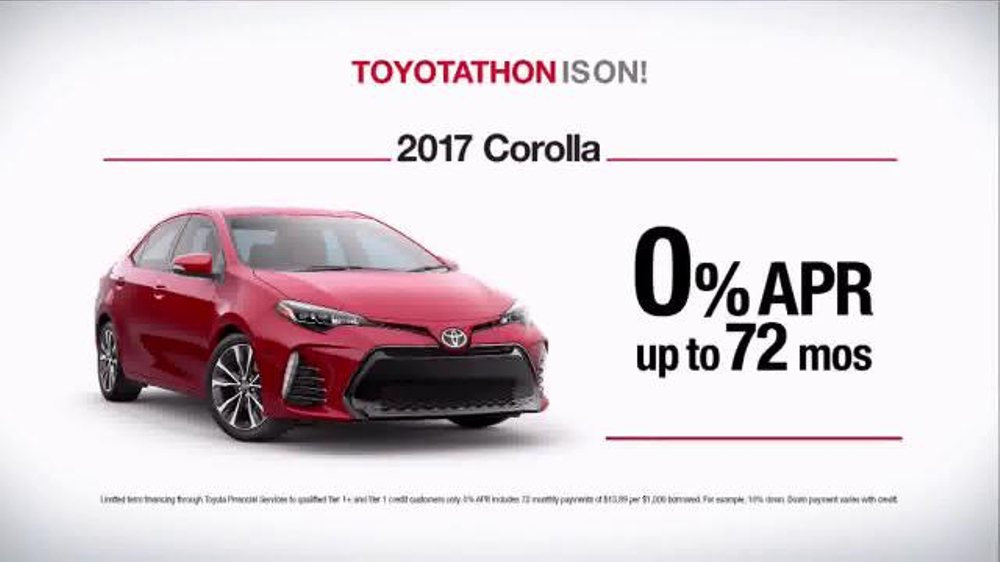 Toyota Toyotathon TV Commercial, 'Together With Corolla ... Toyota Toyotathon TV Commercial, 'Together With Corolla ...