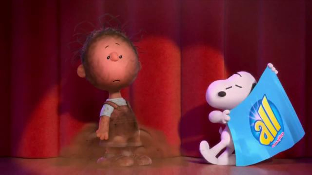 All Laundry Detergent TV Commercial, 'The Peanuts Movie Great Houndini
