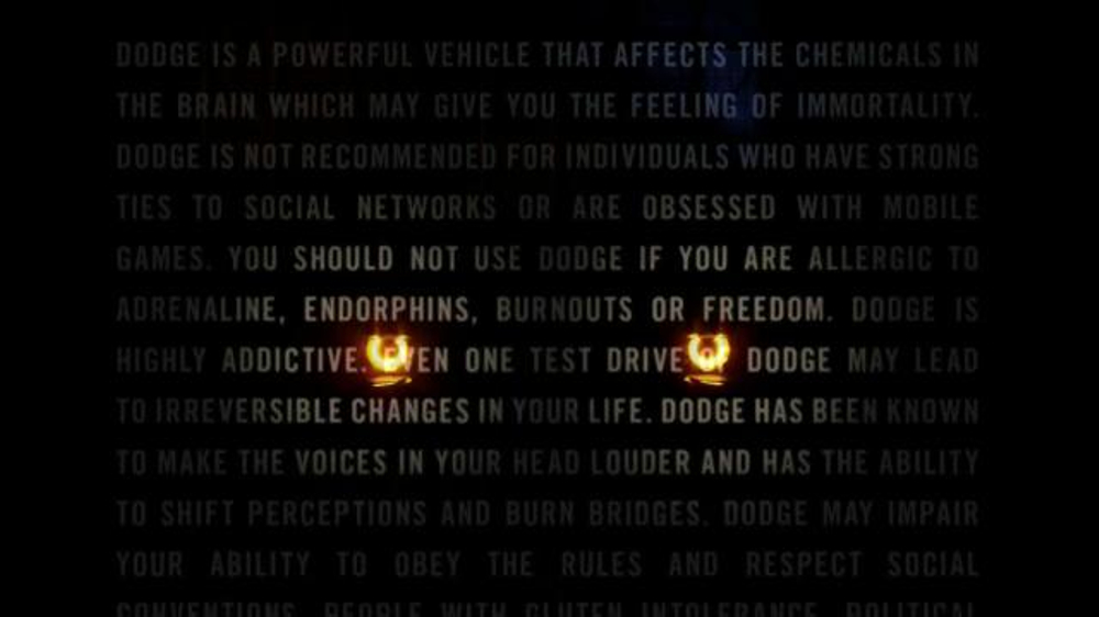 Dodge TV Commercial, 'WARNING!!' Song by Metallica - iSpot.tv