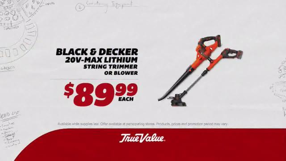 True Value Hardware TV Spot, 'Lawn Mower and Yard Tools' iSpot.tv