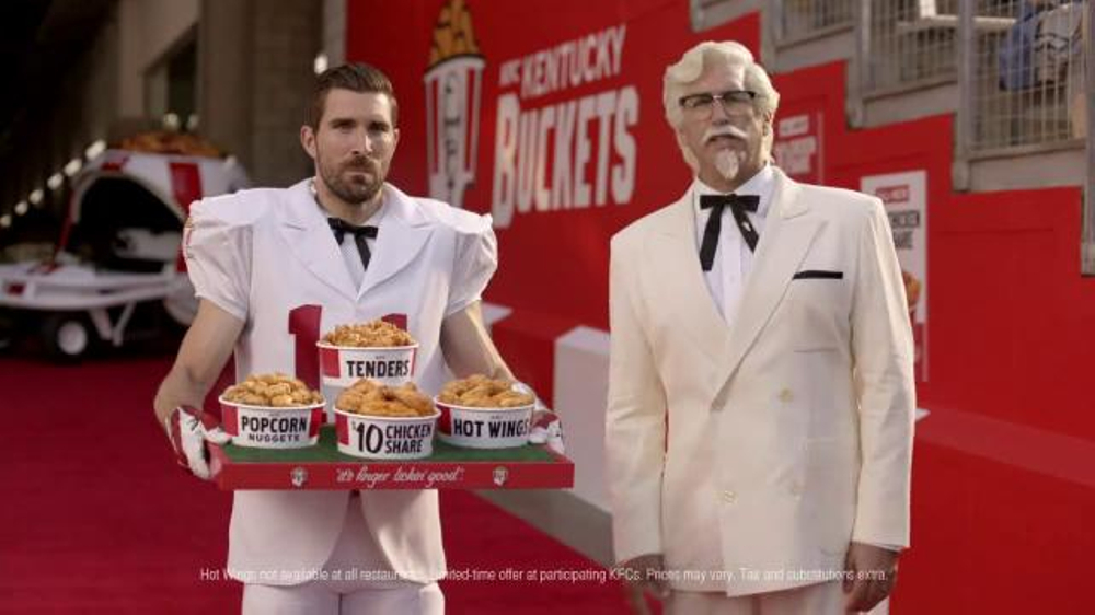 KFC 10 Chicken Share TV Commercial, 'Slap' Featuring Rob Riggle iSpot.tv