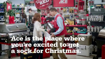 ACE Hardware: Giant Stocking Sale: Wrap It in Red