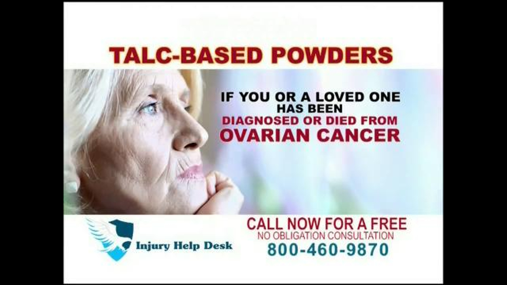Pulaski Law Firm >> Injury Help Desk TV Commercial, 'Talcum Based Powders ... Pulaski Law Firm >> Injury Help Desk TV Commercial, 'Talcum Based Powders ...