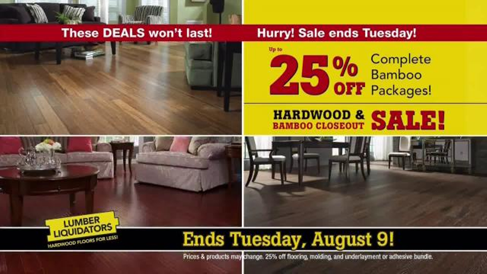 lumber liquidators hardwood & bamboo closeout sale tv commercial lumber liquidators hardwood & bamboo closeout sale tv commercial