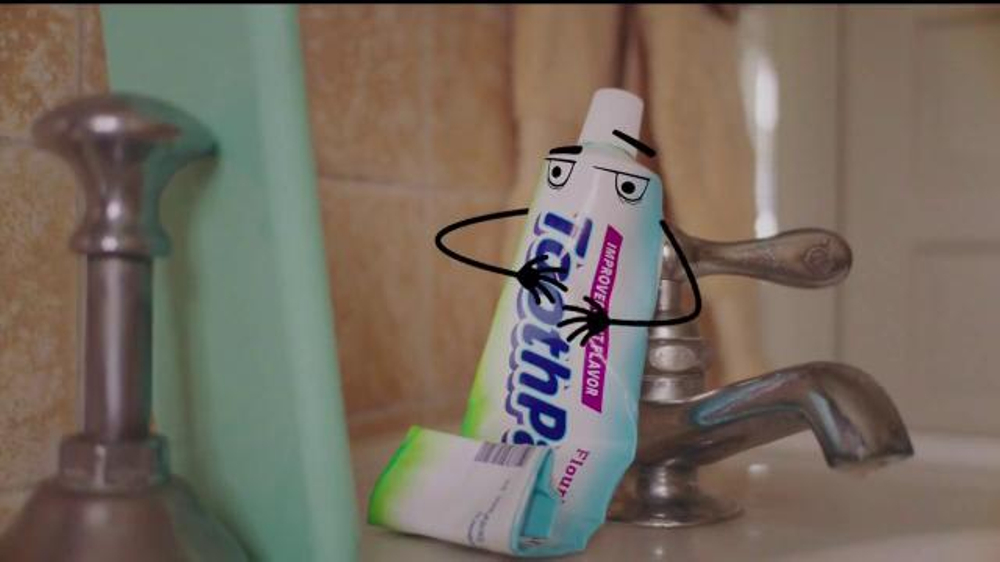 Google Duo TV Commercial, 'Toothbrush & Toothpaste' iSpot.tv