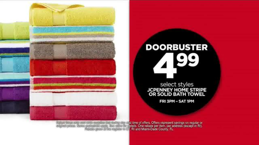 JCPenney Biggest Sale of Them All TV Commercial, 'Doorbuster Deals