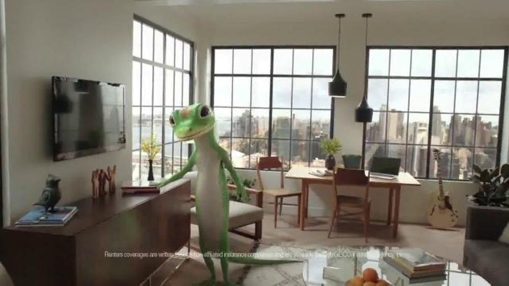GEICO TV Commercial, 'Small New York Apartment' iSpot.tv