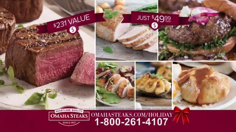 Omaha Steaks Favorite Gift Package TV Commercial, '2016 Holiday Gift