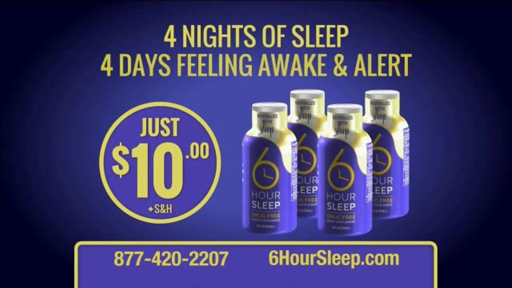 6 Hour Sleep TV Commercial, 'Sleep Tonight' iSpot.tv