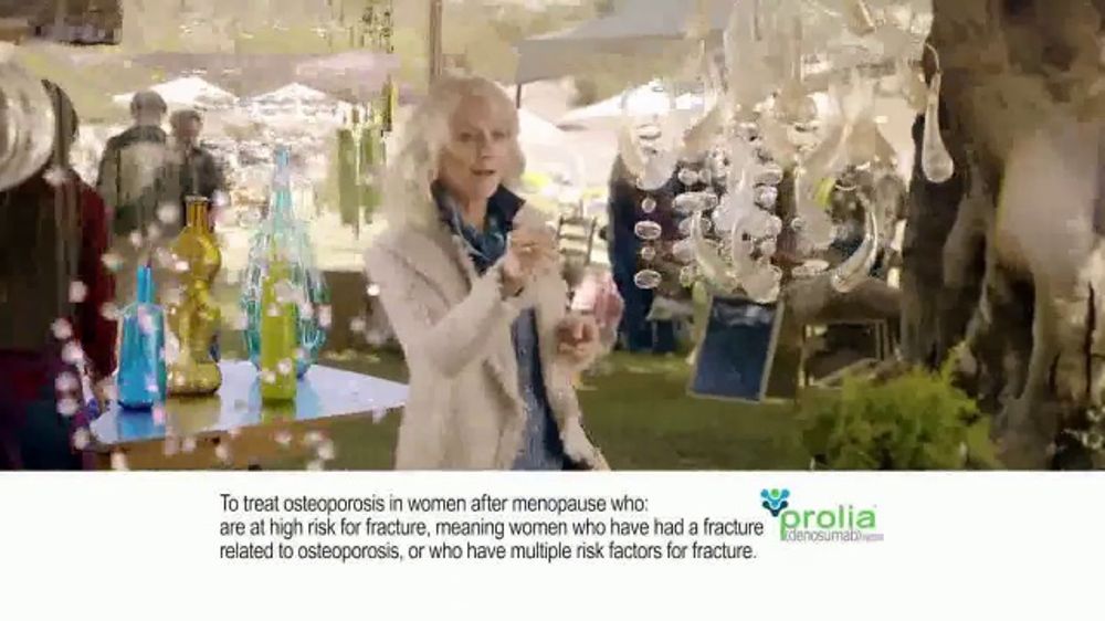 Prolia TV Commercial, 'Farmers Market' Featuring Blythe Danner iSpot.tv