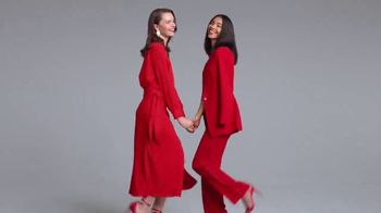 strapless open back dress The Red V Neck Polka Dot Tie Back Midi Dress - Women's Red Polka Dot Button  Up Print Midi Dress - Red - Dresses