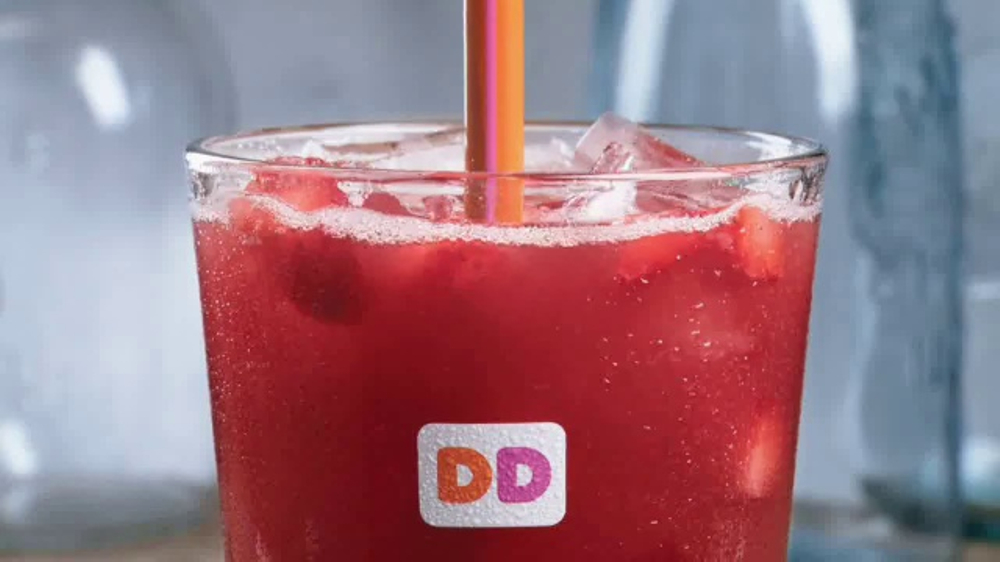 Dunkin' Donuts Fruited Iced Teas TV Commercial, 'Add a Burst' iSpot.tv