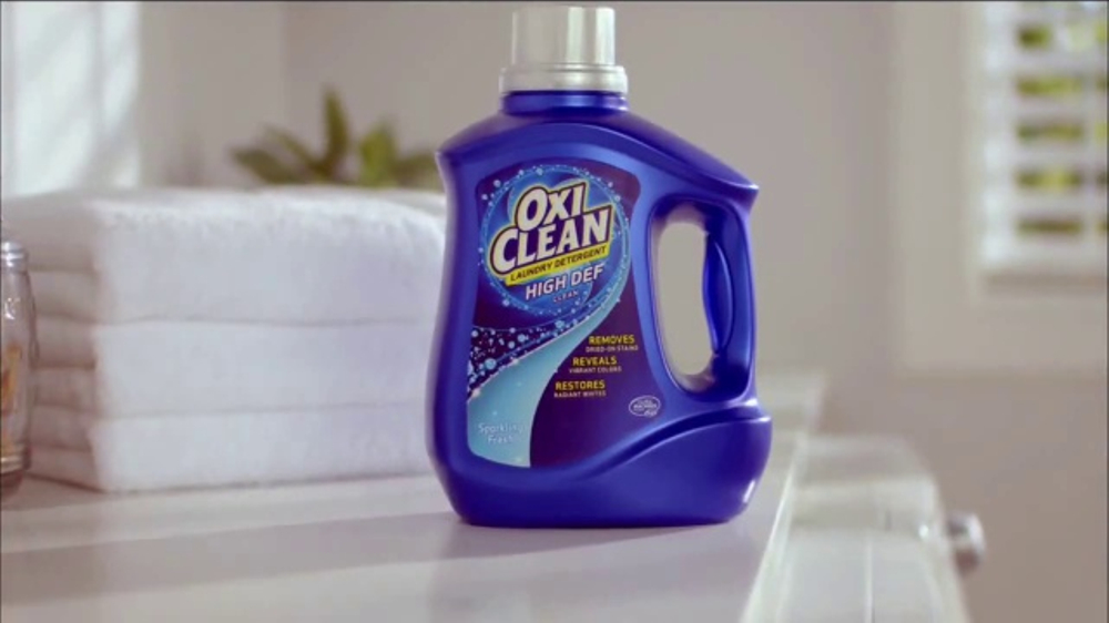 OxiClean Laundry Detergent HD TV Commercial, 'Get HD Clarity in Your