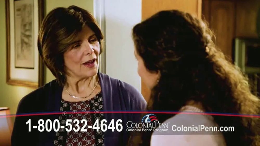 Colonial Penn Whole LIfe Insurance TV Commercial, �Be
