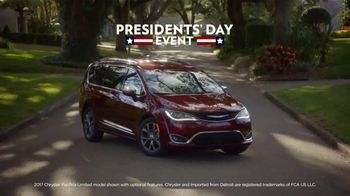Presidents Day Car Sales 2017 >> Chrysler Presidents Day Sales Event Tv Commercial 2017 Pacifica T2 Video Presidents Day Car Sales 2017 >> Chrysler Presidents Day Sales Event Tv Commercial 2017 Pacifica T2 Video