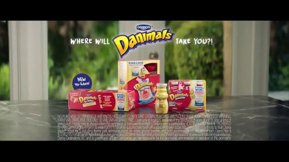 Danimals TV Commercial, 'Disney World Adventure Golden Bongo' iSpot.tv